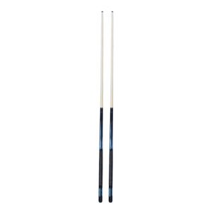 RACK Prime 58" Maplewood Billiard/Pool Cue (Black, 58" - Set of 2)