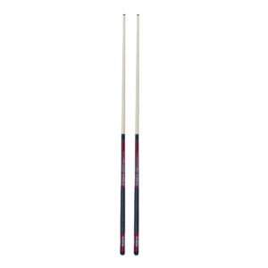 RACK Prime 58" Maplewood Billiard/Pool Cue (Red, 58" - Set of 2)